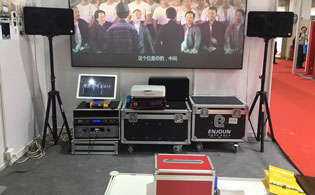 上海展會第二天，英嘉尼智能影院產(chǎn)品已全部預(yù)定！