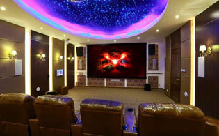 頂級私家影院定制   設(shè)計靈感源自生活
