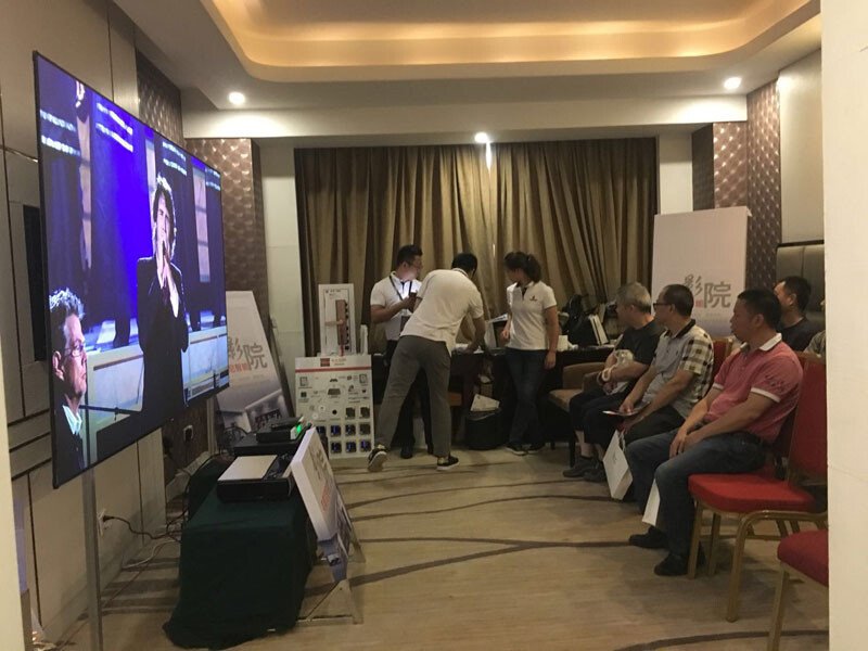 英嘉尼隱形影院音響驚艷亮相2018華中國際視聽展