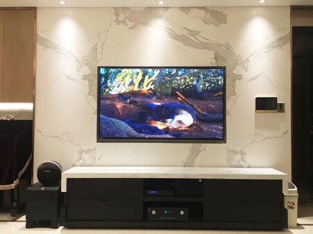高端住宅區(qū)隱形家庭影院系統(tǒng)案例