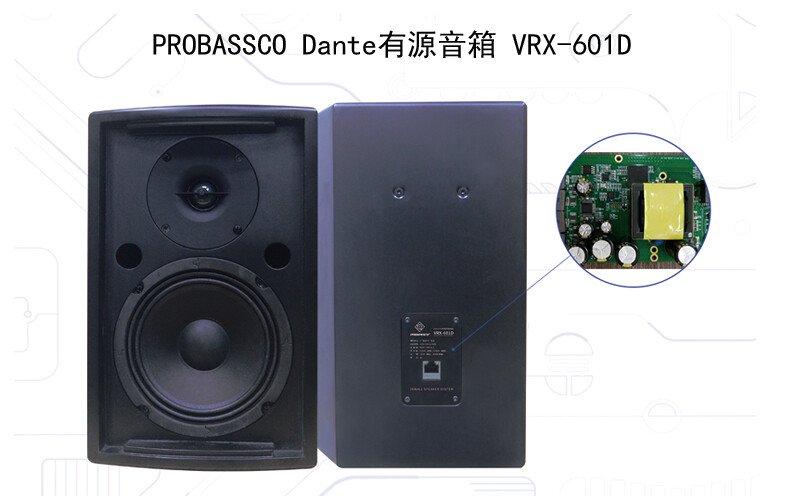Dante有源音箱VRX-601D
