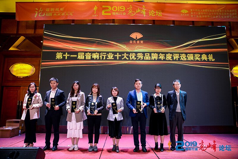 2019年度十大優(yōu)秀家庭影院品牌獎