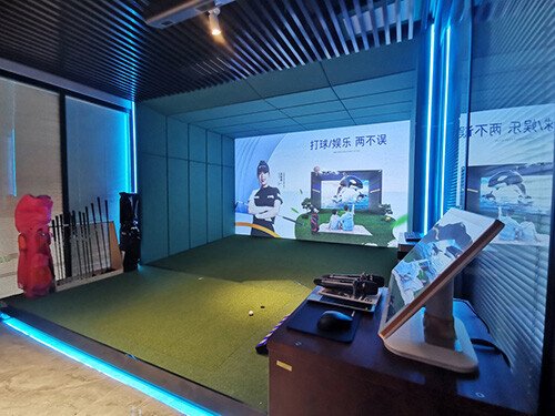 <b>【方案?室內高爾夫+影K一體】英嘉尼總部室內高爾夫+7.1影K一體展廳竣工!</b>