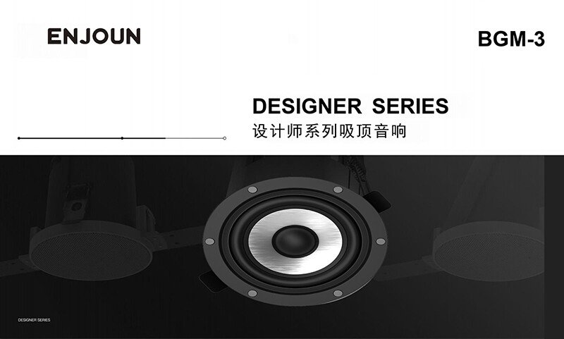 嵌入式背景音樂音箱
