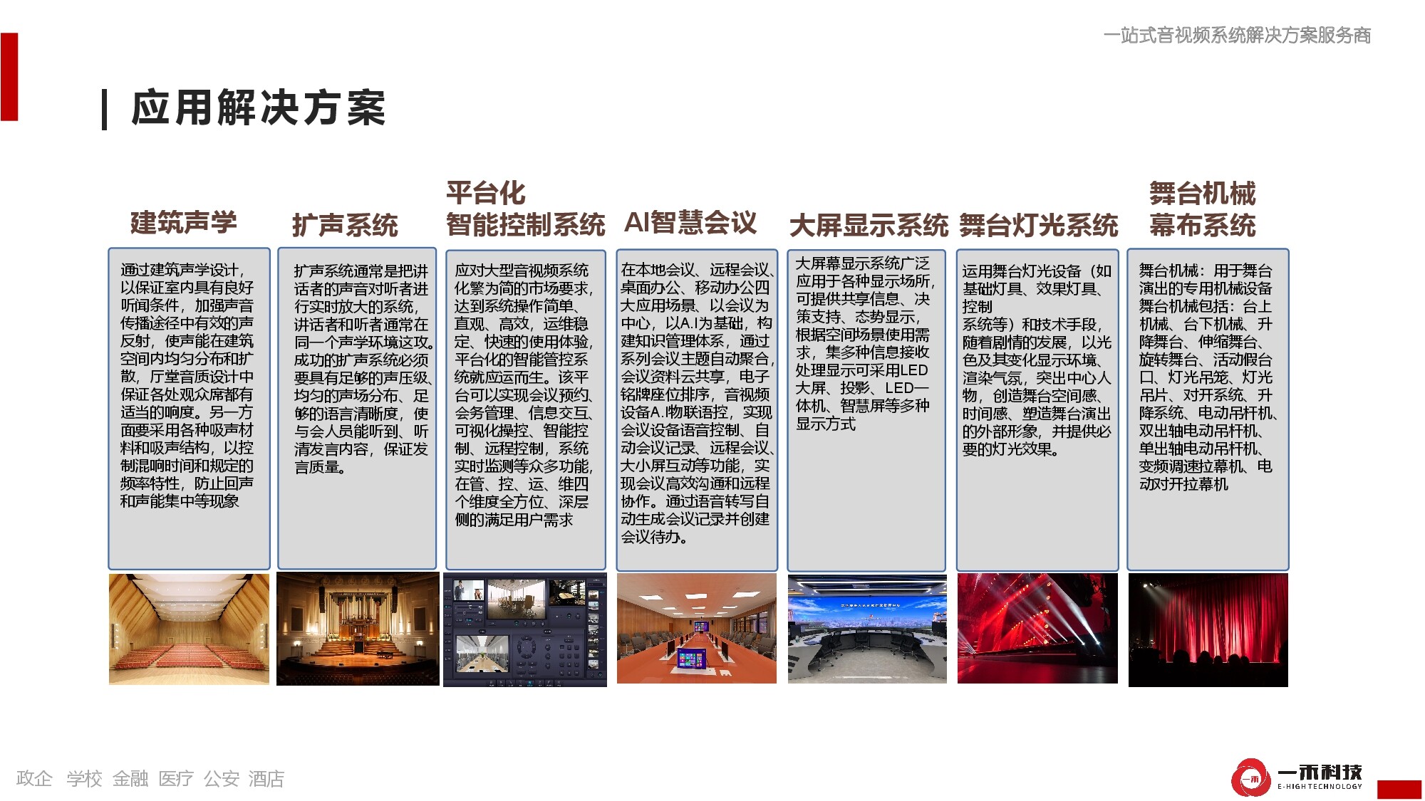 一禾科技應(yīng)用解決方案