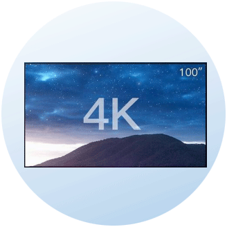 大屏幕激光電視的普及